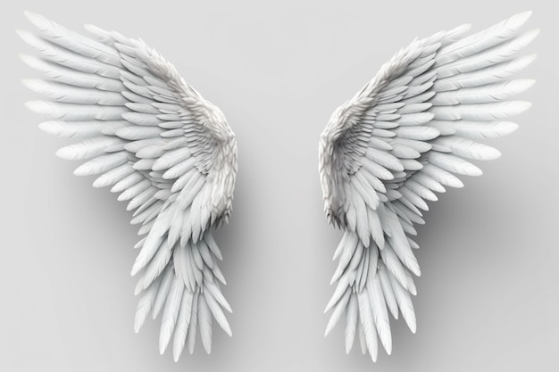 ailes d'ange d'argent