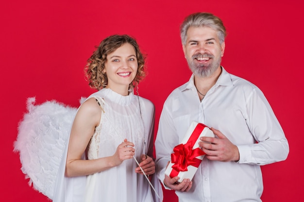 Aimer. Couple de la Saint-Valentin.