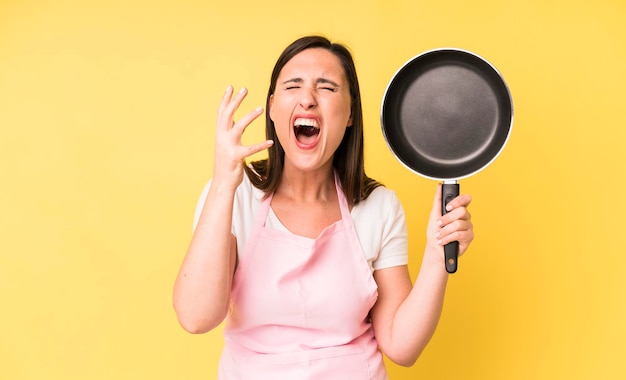 L'air désespéré, frustré et stressé