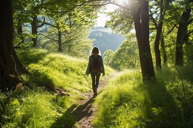 L'air frais, la lumière du soleil et l'environnement naturel rajeunissent notre esprit