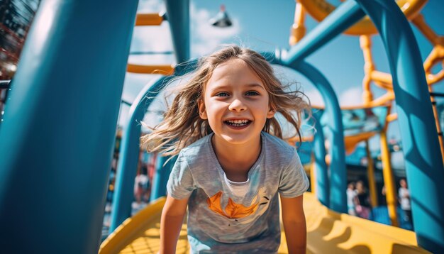 L'aire de jeux des enfants