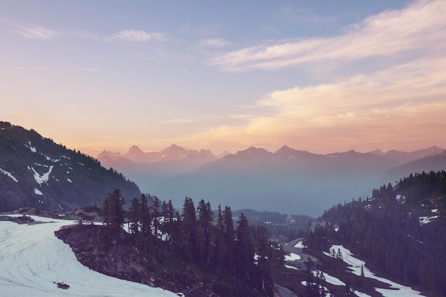 Aire de loisirs Mt. Baker, Washington, USA