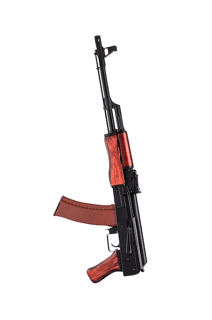 Photo ak 47 isolé