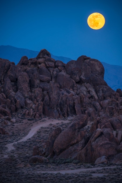 Alabama Hills Californie Paysage