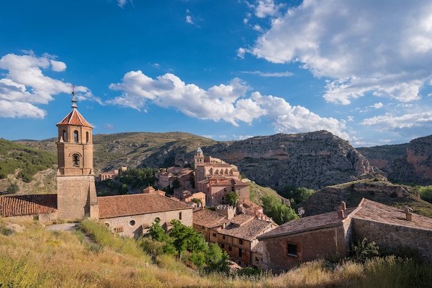 Albarracin, village médiéval de teruel, en Espagne.