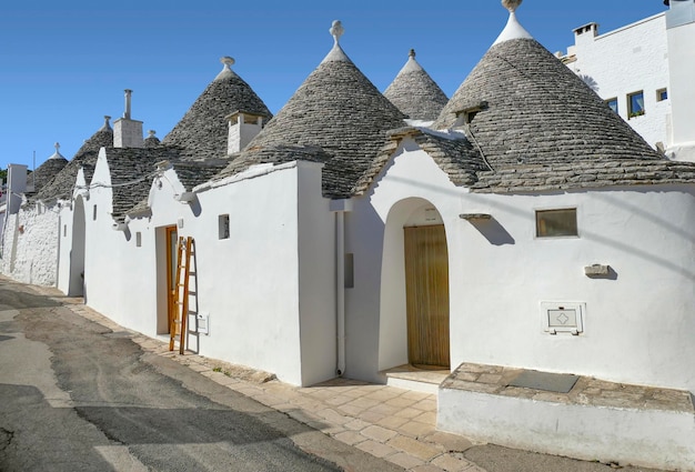 Photo alberobello est situé en italie.