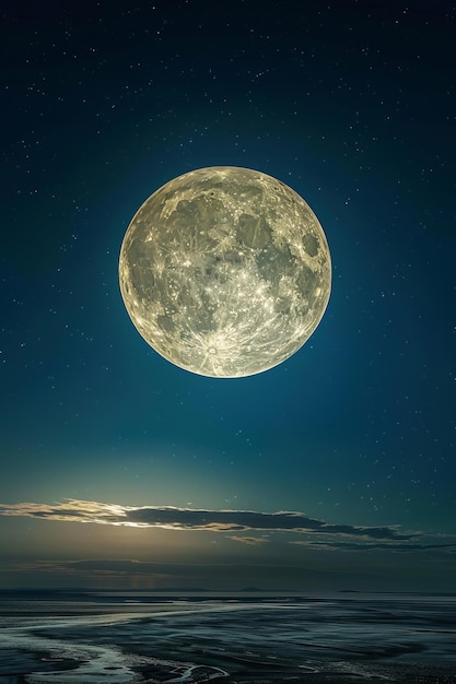 Un album de photos visuelles de la lune plein de moments brillants