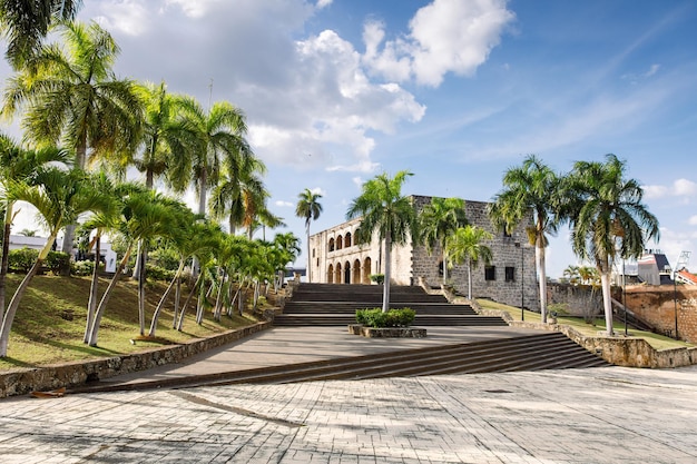 Alcazar de Colon Diego Columbus résidence située dans la zone coloniale de la place d'Espagne de la ville déclarée Saint-Domingue République dominicaine