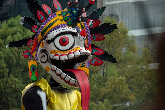 Alebrije in Reforma Day of the Dead parade à Mexico