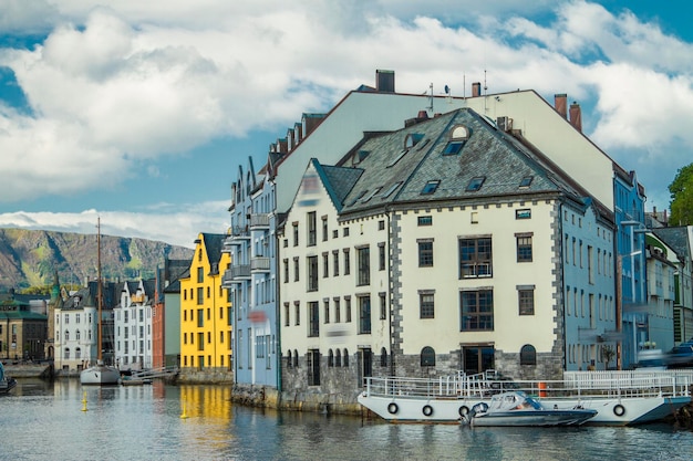 Alesund est une ville de la Norvège