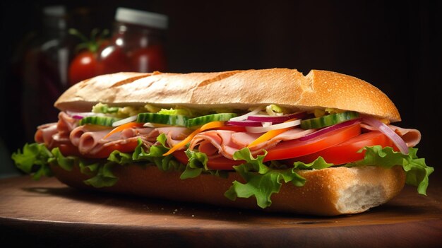 alimentaire de Sandwich