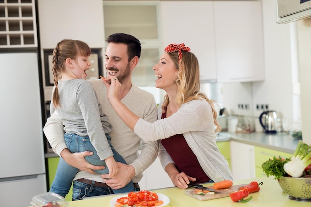 Une alimentation saine à la maison