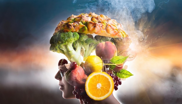 des aliments sains