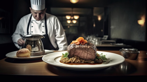 Allemand Sauerbraten ai génératif