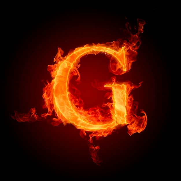 L'alphabet du feu G