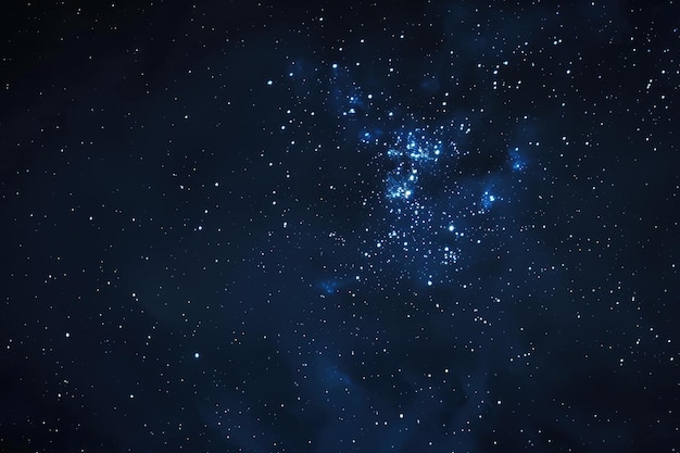Photo l'amas d'étoiles des pléiades m45 est un astrophotographe en taureau.