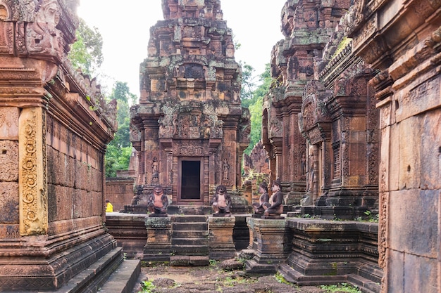 Amazing Temple Ancient Bayon Castle