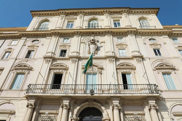 Ambassade du Brésil à Rome, Italie