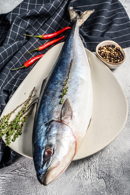 Amberjack japonais frais entier