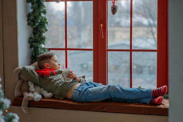 Ambiance de vacances de Noël