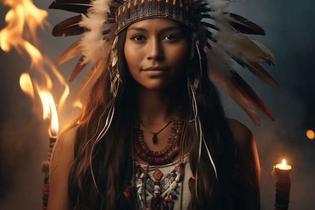 Amérindien Indien Culture Authenticité Habillement Traditions Premiers Américains tribu religion culte Costume bijoux plumes usa