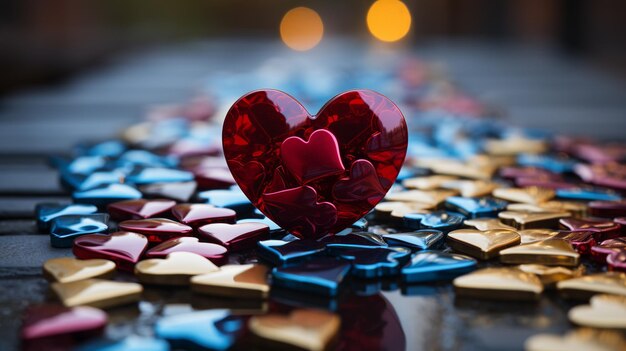 Photo l'amour dans le cœur