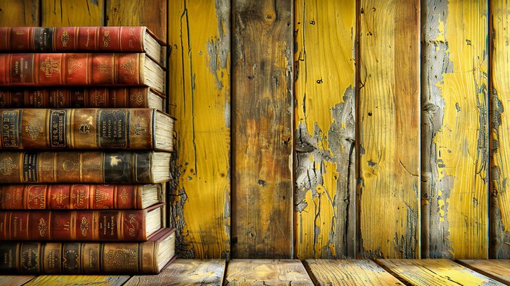 Photo un amour de la littérature des piles de livres prêtes pour les esprits curieux le fondement d'une connaissance sans fin