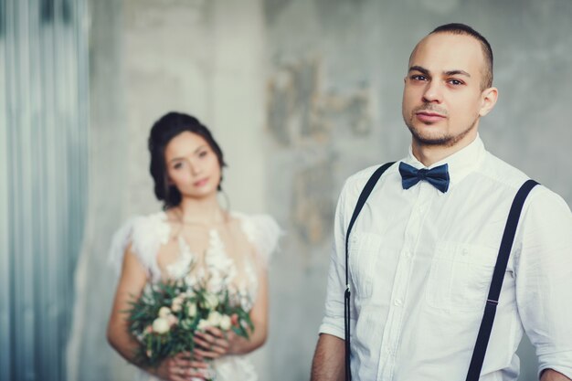 Amoureux d&#39;un couple de mariage