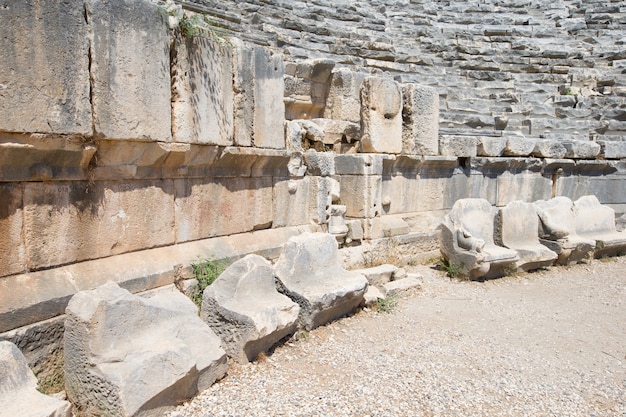 Amphithéâtre antique à Myra, Turquie