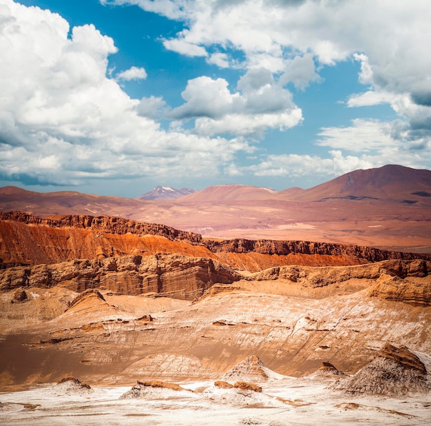 L'amphithéâtre est une belle formation géologique de Moon Valley