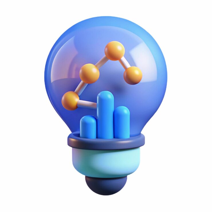 Photo une ampoule bleue avec un bleu qui dit " cactus "