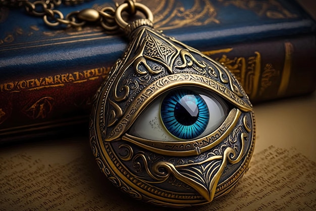 Amulette mauvais œil avec protection contre le mauvais œil et la malchance