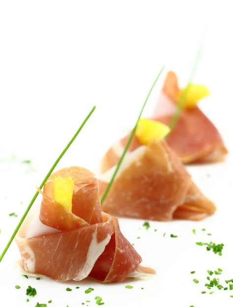 Amuse-gueule au prosciutto