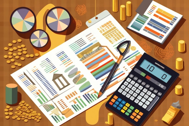 Analyse des dépenses d'investissement et comptabilité IA générative