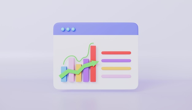 Analyse des données et développement Web Graphique des rapports financiers Les ventes augmentent la croissance de l'argent
