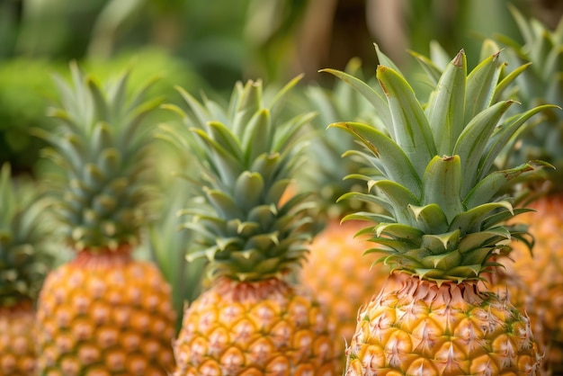 Ananas au jardin