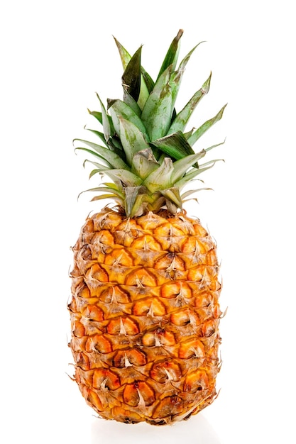 ananas sur fond blanc