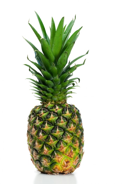 Photo ananas incliné