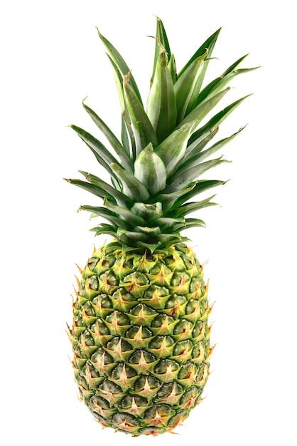 Photo ananas isolé sur blanc