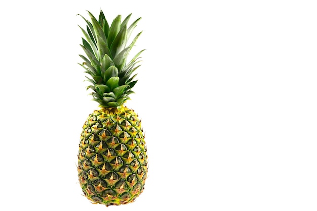 Ananas isolé sur blanc