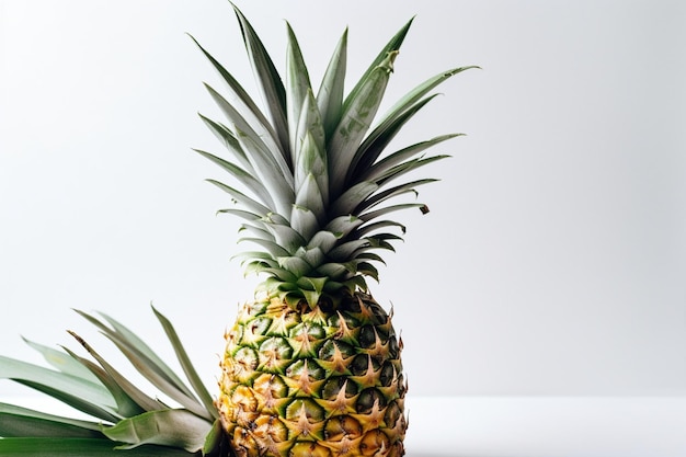 Un ananas avec le mot ananas dessus