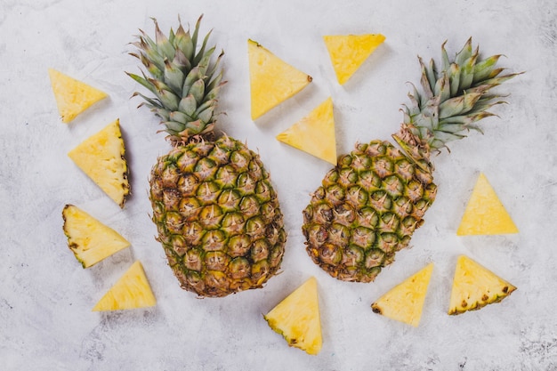 Photo ananas savoureux pour l'été