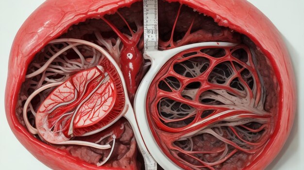 Photo l'anatomie du cerveau humain pour le concept médical illustration 3d