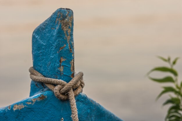 Ancien bateau en bois