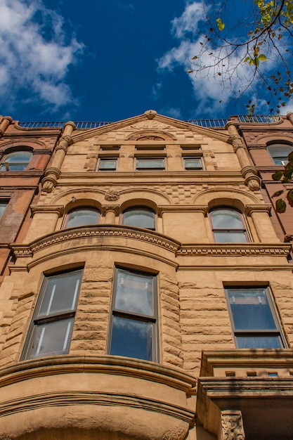 Ancien bâtiment à New York