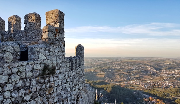 Ancien château sur la montagne