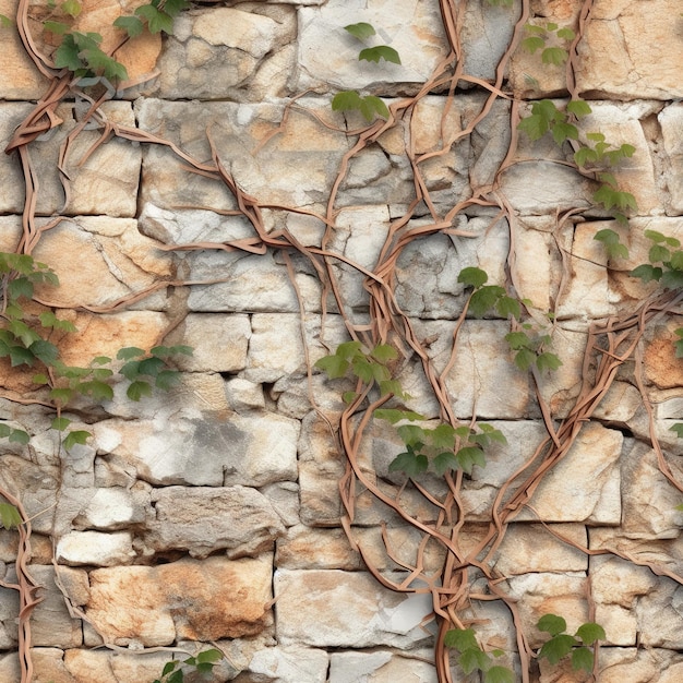 L'ancien mur extérieur de la maison