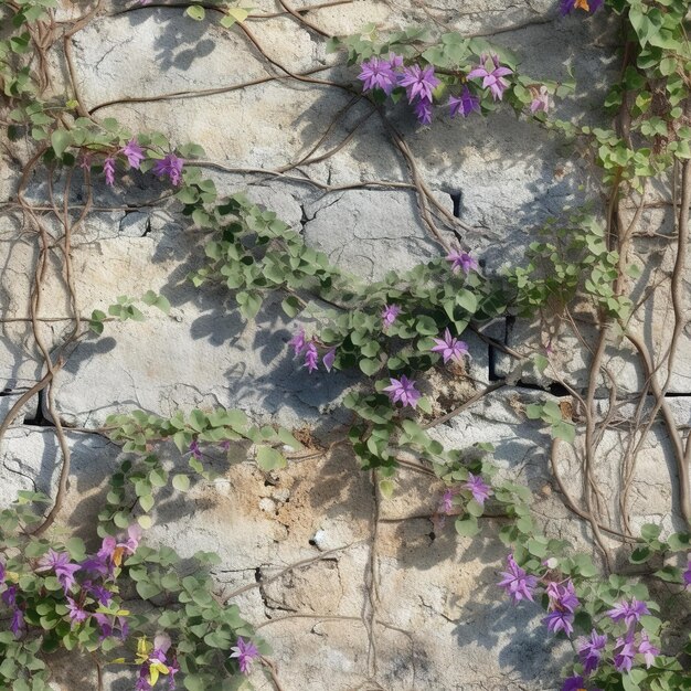 L'ancien mur extérieur de la maison