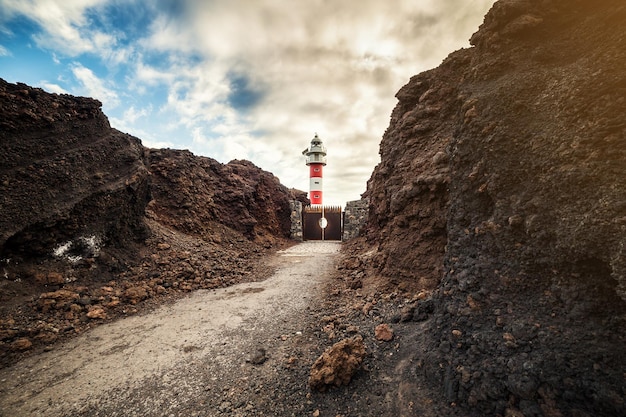 Ancien phare de la Punta de Teno sur l'île de Tenerife Iles Canaries