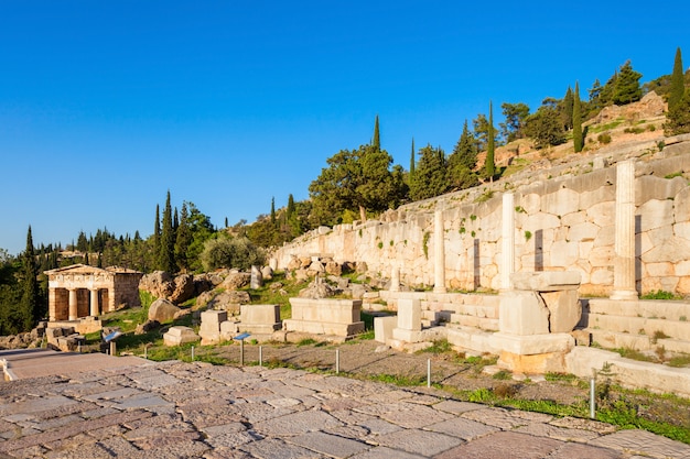 Ancien sanctuaire de Delphes, Grèce